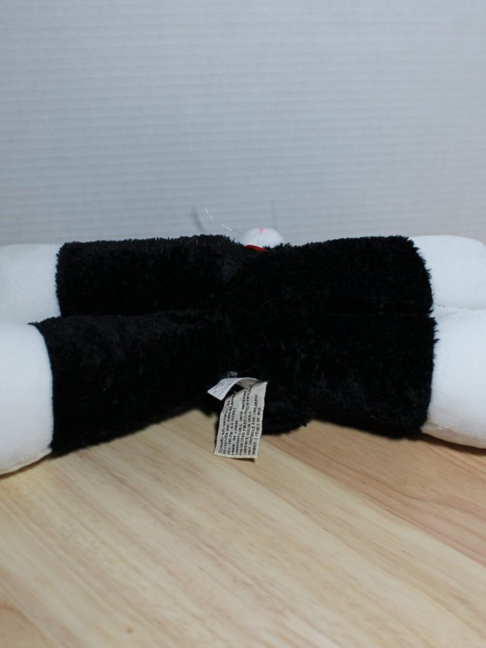 Bestever Cat Kitty Kitten Plush Funny Feet Black & White Cat - Picture 7 of 9